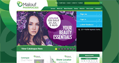 Desktop Screenshot of maloufpharmacies.com.au
